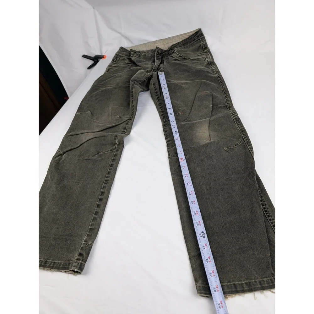 Men's 32x30 Kuhl Kanvus Klassik Jean Chino Gray Hiking Casual Pant Canvas - Picture 6 of 8